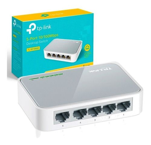 Switch 5 Puertos 10/100mb Tl-sf1005d Tp-link 